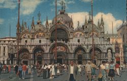 Basilica di San Marco, St. Mark's Basilica Postcard
