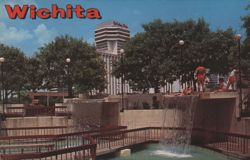 E. Price Woodard Park and Garvey Center Postcard