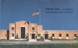 Helms Hall, International Sports Shrine Postcard