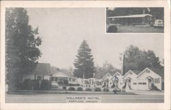 Willner's Motel and Trailer Court Postcard