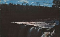 Alexandra Falls on the Hay River Postcard