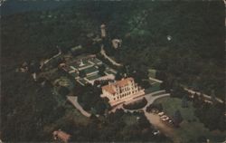 Aerial View of Swannanoa Palace and Classical Gardens Postcard