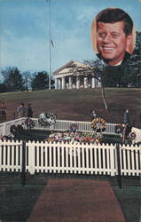 Grave of John F. Kennedy, Arlington National Cemetery Postcard
