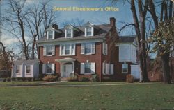 General Eisenhower's Office, Gettysburg College Postcard
