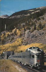 California Zephyr Entering the Moffat Tunnel Postcard