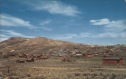 Bodie Ghost Town and High Sierra Gold Camp Postcard