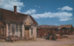 Cain Residence, Old Ghost Town of Bodie Postcard
