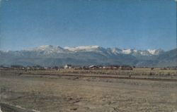 Snowy Peaks of the Sierra Range and Bridgeport Valley Postcard