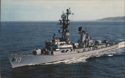USS Hoel (DDG-13) Guided Missile Destroyer Postcard