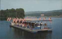 Cleopatra's Barge 'American Way of Life' Cruise Postcard