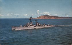 USS Parsons (DD-949) Hull Class Destroyer Postcard