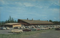 Canyon Lodge Administration Building and Main Lodge Postcard