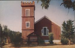 First Presbyterian Church, "The Church of the 49'ers" Postcard