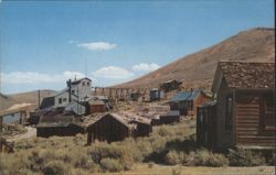Standard Mill at the Ghost Town of Bodie Postcard