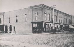 Opera House Block, West State and Newman Streets Postcard