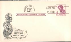Abraham Lincoln 4c First Day of Issue Commemorative Postcard