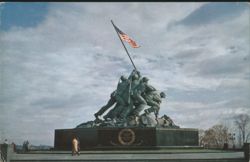 U.S. Marine Corps War Memorial, Iwo Jima Statue Postcard