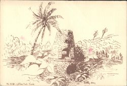 The Mill at Golden Rock Postcard