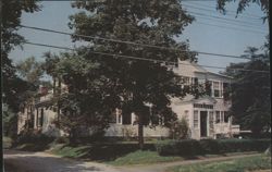 The Village Inn, Colonial Home Built in 1795 Postcard