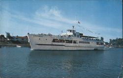 Siasconset Passenger Boat in Hyannis Harbor Postcard