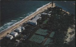 The Hillsboro Club Aerial View with Tennis Courts Postcard