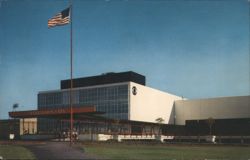 CBS Television City Building and Entrance Postcard