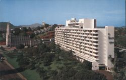 El Panama Hilton Hotel and Tropical Gardens Postcard