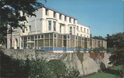 Warberry Hotel with Sun Lounge Postcard