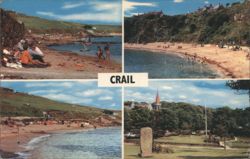 Roome Bay, East Sands and Victoria Gardens Postcard