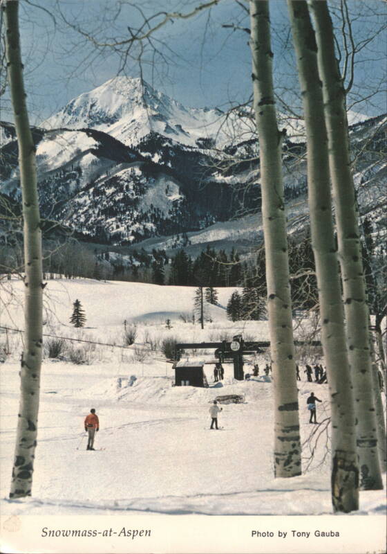 Campground Lift and Mt. Daley, Snowmass-at-Aspen Colorado