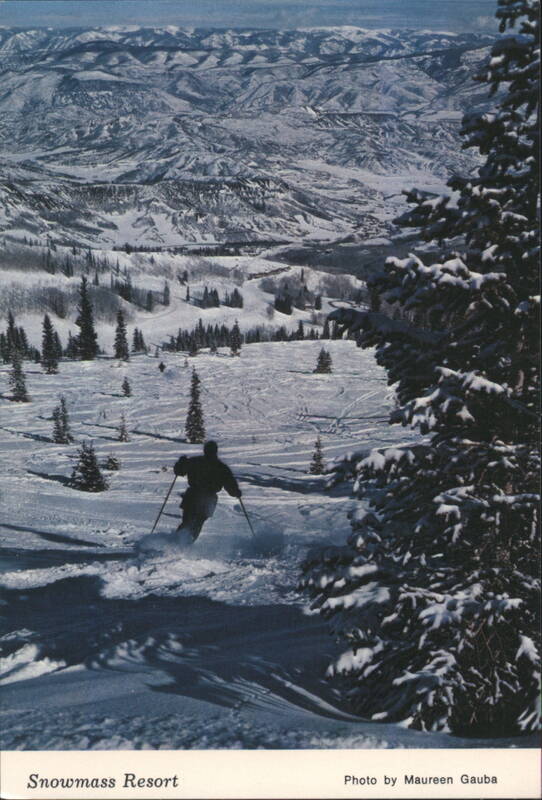 Powder Skiing on the Burn, Snowmass Resort Colorado