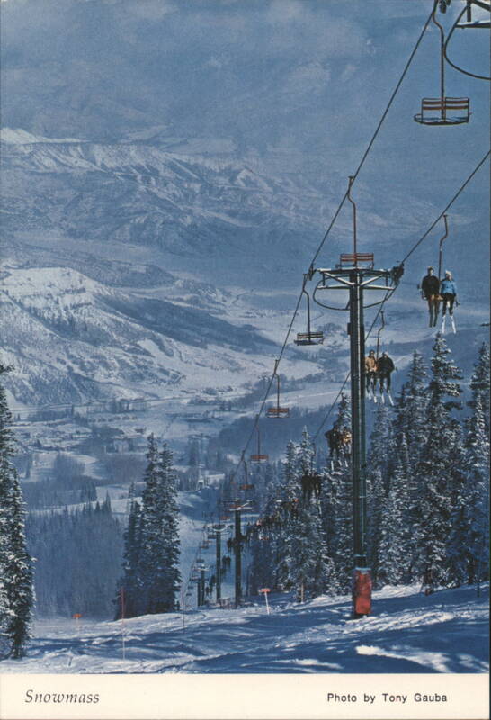 Sam's Knob Lift at Snowmass Colorado Tony Gauba