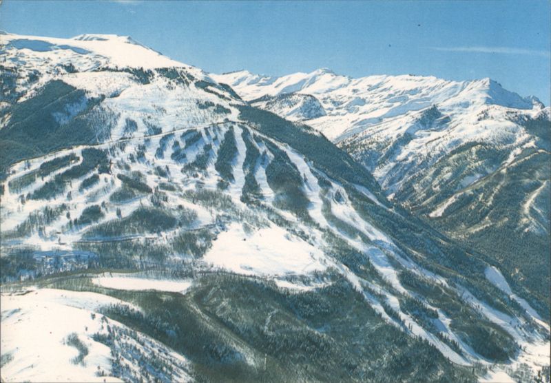 Snowmass Resort Ski Areas and Big Burn Colorado