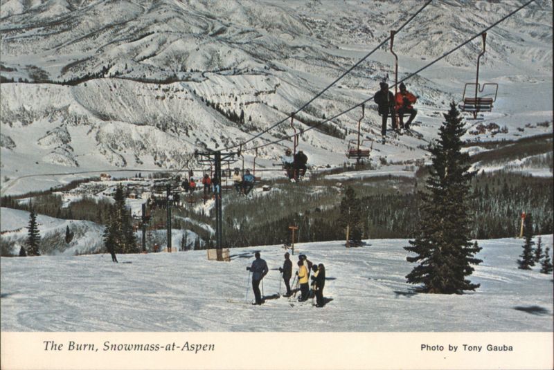 The Burn, Snowmass-at-Aspen Ski Area Colorado Tony Gauba