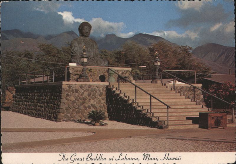 The Great Buddha at Lahaina Jodo Mission Hawaii Eugene J. Barton