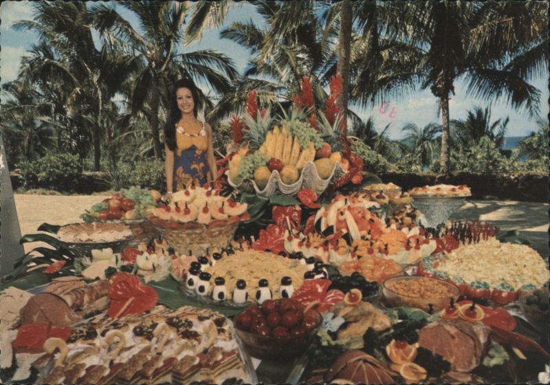 Al Fresco Luncheon Buffet at Mauna Kea Beach Hotel Island of Hawaii