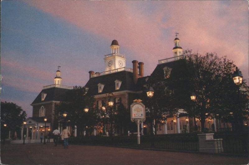 The American Adventure Pavilion at Epcot Center Disney