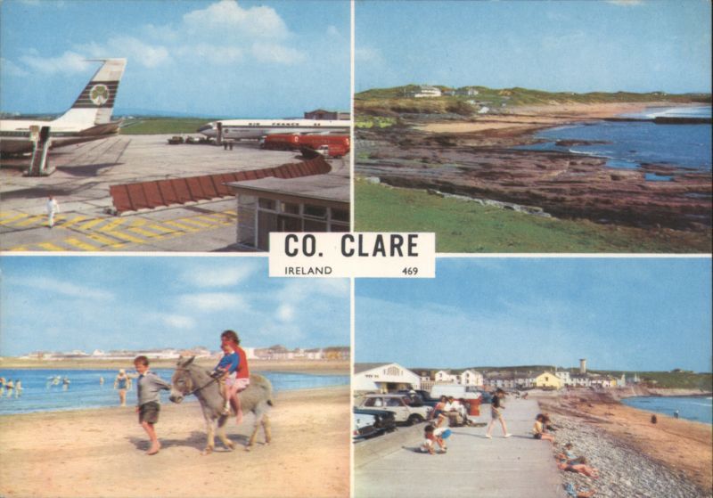 Shannon Airport and Coastal Scenes County Clare Ireland