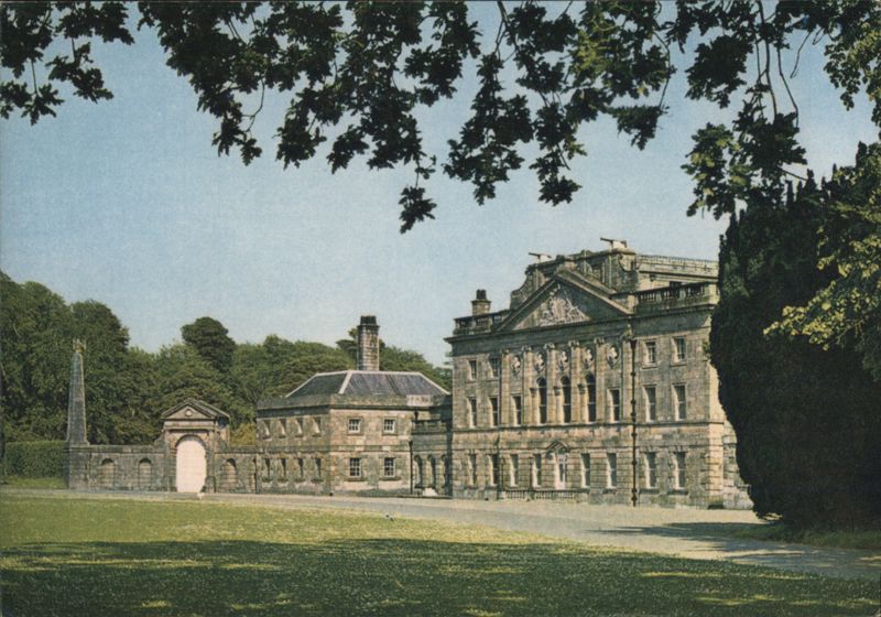 Front View of Powerscourt House Enniskerry Ireland