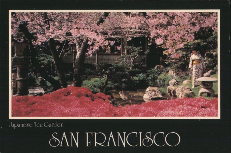 Japanese Tea Garden, Golden Gate Park San Francisco California