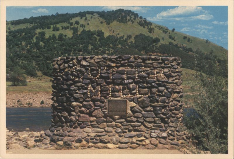 Sutter's Mill Monument, Marshall Gold Discovery Park Coloma California