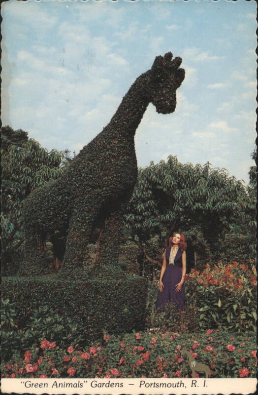Green Animals Gardens Topiary Giraffe Portsmouth Rhode Island