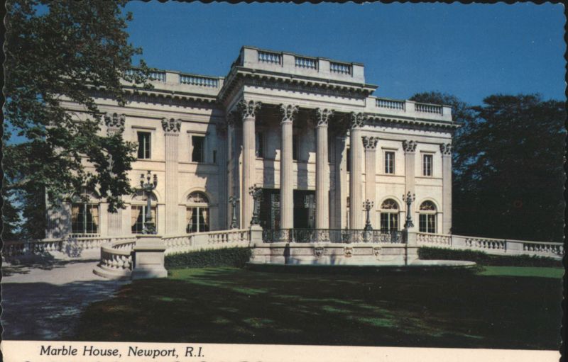 Marble House, William K. Vanderbilt Estate Newport Rhode Island