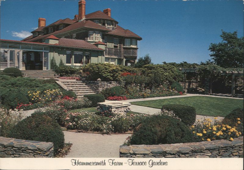 Hammersmith Farm Terrace Gardens Newport Rhode Island