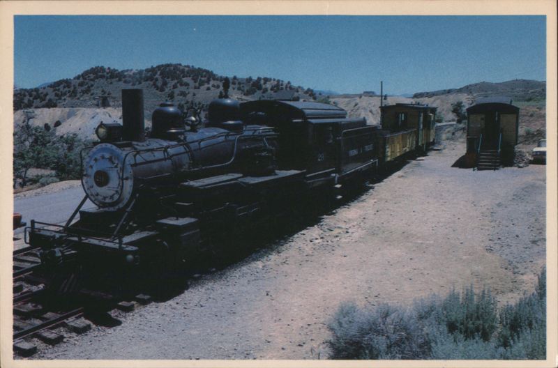 Engine 29 of the Virginia & Truckee Railroad Virginia City Nevada