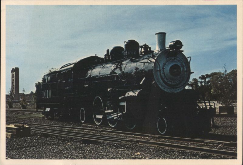 Atchison, Topeka & Santa Fe Locomotive 1010 Sacramento California