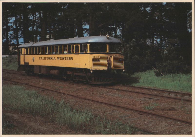 California Western Skunk M-100 Railcar Robert Von Normann