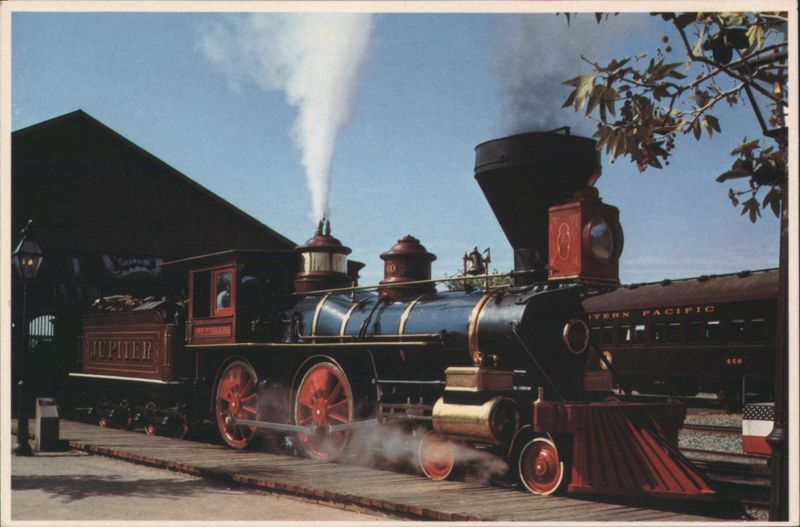 The Jupiter Steam Locomotive at Old Sacramento California