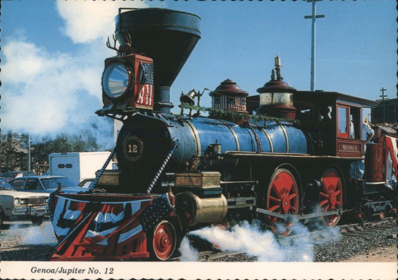 Genoa/Jupiter No. 12 Locomotive Sacramento California