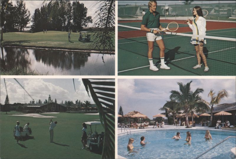 Arrowhead Country Club Golf, Tennis, and Swimming Pool Fort Lauderdale Florida